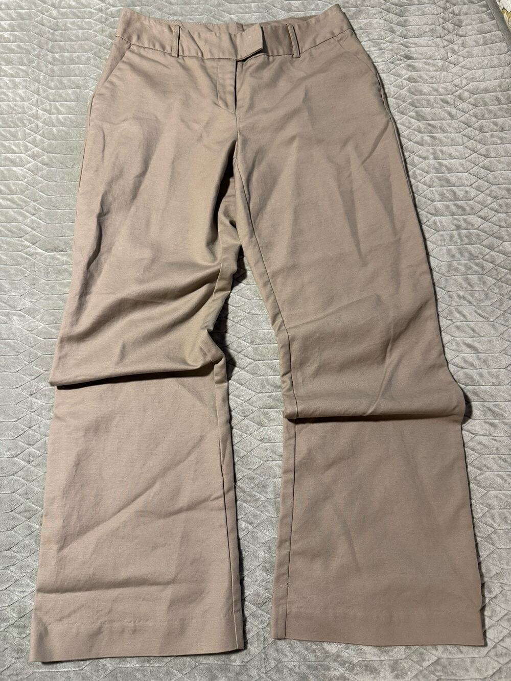 Women's Worthington Chinos Khakis Modern Fit Trouser Pant Size 4